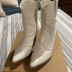 White boots